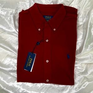 Polo By Ralph Lauren Oxford collard button down men’s shirt